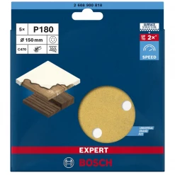 Bosch Disque Abrasif Perforé Disque Abrasif Auto-agrippant Expert C470 - 150 Mm - Grain 180 9 Bosch Disque Abrasif Perforé Disque Abrasif Auto-agrippant Expert C470 - 150 Mm - Grain 180 -Abrasif disque et brosse Soldes Boutique 2 7
