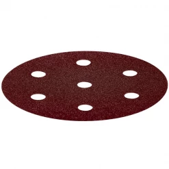 Disque Abrasif Perforé 50 Disques Abrasifs StickFix Rubin Ø90mm Grain P180 : Festool 497378