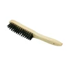 Brosse Métallique Manuelle Brosse Main Droite Fil Acier 0,35mm Osborn Longueur 295 Mm Corps Bois