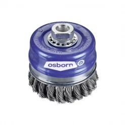 Brosse à Visser Sur Machine Brosse Coupelle Abrasive écrou M14 X 2.0 Osborn 80 Mm Fil Torsadé Acier -Abrasif disque et brosse Soldes Boutique brosse coupelle osborn 1