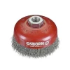 Brosse à Visser Sur Machine Brosse Coupelle Abrasive écrou M14 X 2.0 Osborn Diamètre 80 Mm Fil Acier