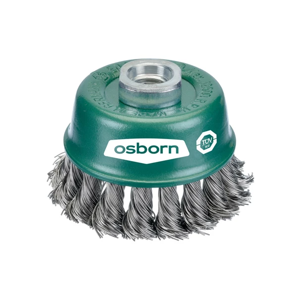 Osborn Brosse à Visser Sur Machine Brosse Coupelle Abrasive écrou M14 X 2.0 Ø 65 Mm Mèches Torsadées Acier 5 Osborn Brosse à Visser Sur Machine Brosse Coupelle Abrasive écrou M14 X 2.0 Ø 65 Mm Mèches Torsadées Acier – Image 3