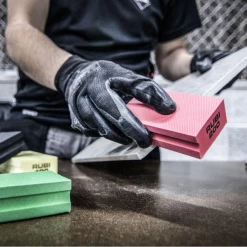 Rubi Cale à Poncer Cale Diamantée Dégrossissage Céramique Pierre Naturelle Grain 120 -Abrasif disque et brosse Soldes Boutique cale diamant a poncer 1