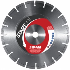 Diam Industries Disque Diamant Diamètre 250 300,350, 400, 700 Et 1000 Disque Diamant Universel Startline Béton BS60 300 Mm Alésage 20 Mm