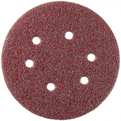 Sidamo Disque Abrasif Perforé Lot De 5 Disques Auto Agrippant Grain 120 Ø 150 Mm Perforé De 6 Trous