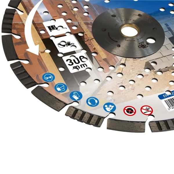 Obra Disque Diamant Diamètre 250 300,350, 400, 700 Et 1000 Disque Diamant Expert Ø 300 Mm 4 Obra Disque Diamant Diamètre 250 300,350, 400, 700 Et 1000 Disque Diamant Expert Ø 300 Mm – Image 2