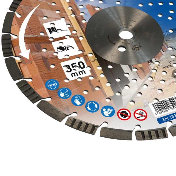 Obra Disque Diamant Diamètre 250 300,350, 400, 700 Et 1000 Disque Diamant Expert Ø 350 Mm 4 Obra Disque Diamant Diamètre 250 300,350, 400, 700 Et 1000 Disque Diamant Expert Ø 350 Mm – Image 2