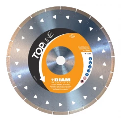 Disque Diamant Diamètre 200 Disque Diamant Dalles Carrelages Durs Ø200 Mm X 25,4 Mm Diam Industries