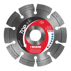 Diam Industries Disque Diamant Diamètre 150 Disque Diamant Rainures Béton Matériaux Durs Ø150mm X 22,23 Mm