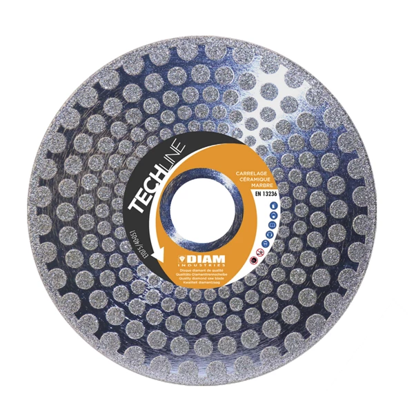 Diam Industries Disque Diamant Diamètre 230 Disque Diamant Marbre PVC Ø230mm X 22,23mm Flasque Déporté M14 4 Diam Industries Disque Diamant Diamètre 230 Disque Diamant Marbre PVC Ø230mm X 22,23mm Flasque Déporté M14 – Image 2