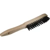 Brosse Métallique Manuelle Brosse à Main Manche Bois Fil Inox Droit Diamètre 0.30 M : Osborn 0001-151 334 -Abrasif disque et brosse Soldes Boutique p173439
