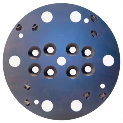 Diam Industries Plateaux Diamant Plateau Polycristallins Ponceuse Sol Époxy Peinture Résine Ø250 Mm