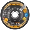 Rhodius Disque à Tronçonner ø 125 Mm Disque à Tronçonner Meuler Acier Inox XTK35 125 X 1.9 X 22.23 Mm 208373 -Abrasif disque et brosse Soldes Boutique rhodius 12