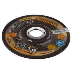 Rhodius Disque à Tronçonner ø 125 Mm Disque à Tronçonner Meuler Acier Inox XTK35 125 X 1.9 X 22.23 Mm 208373 -Abrasif disque et brosse Soldes Boutique rhodius 13