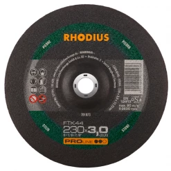 Disque à Tronçonner ø 230 Mm Disque à Tronçonner Pierre FTK44 Rhodius 230 X 3 X 22.23 Mm 201873