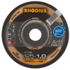 Disque à Tronçonner ø 125 Mm Disque à Tronçonner Acier Inox XT38 Rhodius 125 X 1.0 X 22.23 Mm 204621 -Abrasif disque et brosse Soldes Boutique rhodius 21