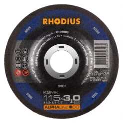 Disque à Tronçonner ø 115 Mm Disque à Tronçonner Acier KSMK Rhodius 115 X 3 X 22.23 Mm 200631
