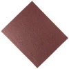 Feuille Abrasive Rectangulaire Non Perforée Feuille De Papier Corindon Métaux Et Bois Dur Grain 120 Sidamo 10902037