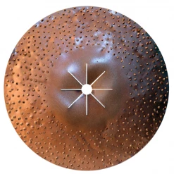 Diam Industries Plateaux Diamant Plateau De Ponçage Double Face En Carbure De Tungstène - Pour Ponceuse Monobrosse - Grain 36 - Ø 400 Mm